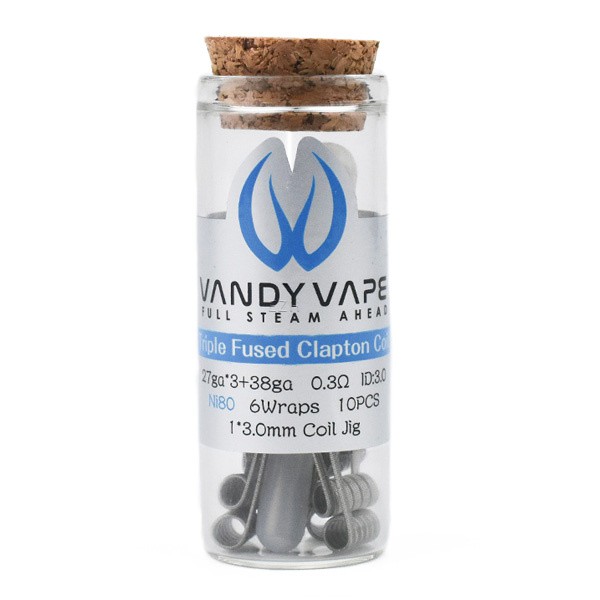 Vandy Vape - Prebuilt Triple Fused Clapton Coil 0,3 Ohm P10