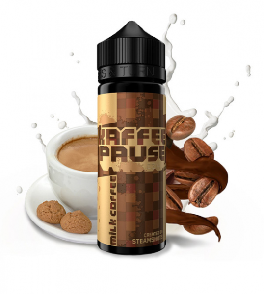 Steamshots - Kaffeepause Milk Coffee 10ml Aroma Longfill