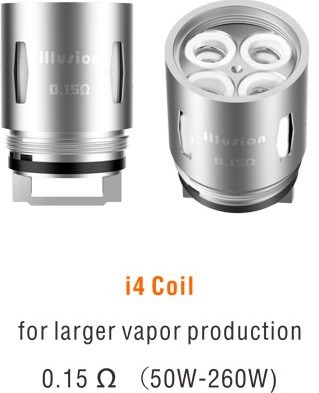 Geekvape - Illusion mini iM4 Coil 0,15 ohm