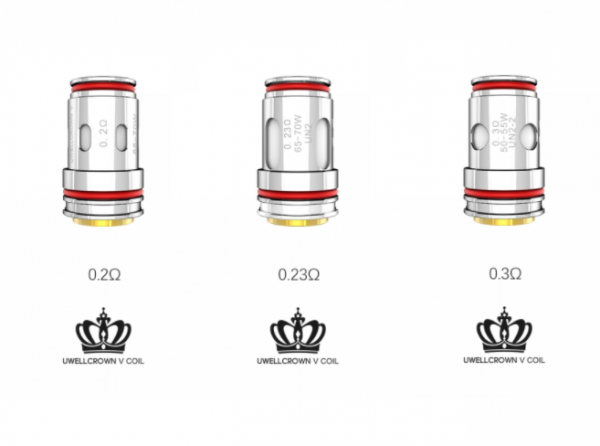 UWell - Crown 5 Verdampferköpfe (4 Stück)