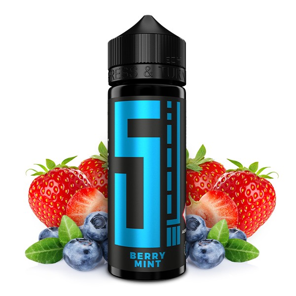 5 El - Berry Mint 10ml Aroma Longfill