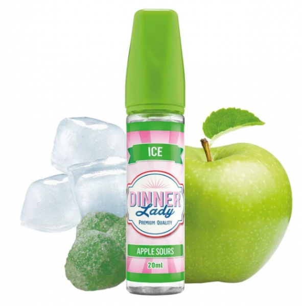 Dinner Lady - ICE - Apple Sours 20ml Aroma Longfill