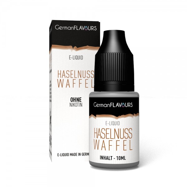 GermanFlavours - Haselnuss Waffel 10ml Liquid