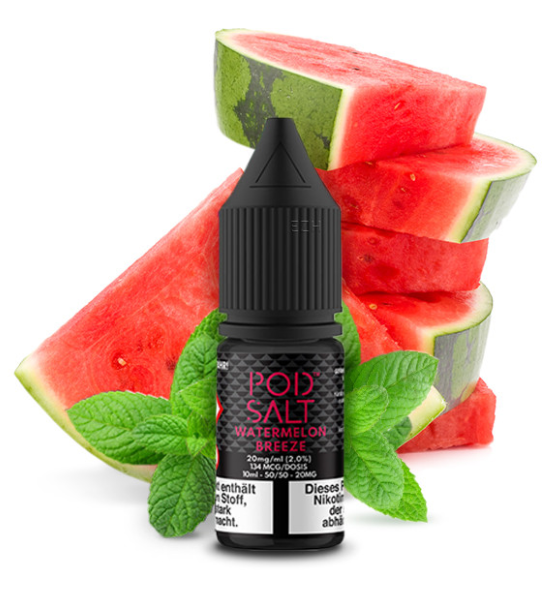 Pod Salt - Watermelon Breeze 10ml Nikotinsalz Liquid