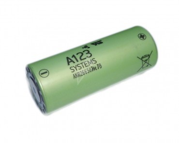 A123 2500mAh 3,3V LiFePo4 Akku