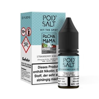 Pod Salt Fusion - Strawberry Kiwi Ice 10ml Nikotinsalz Liquid