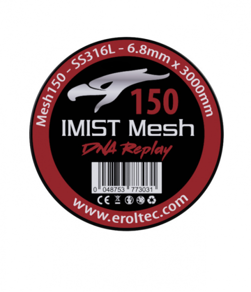 Imist - 3 Meter SS316L Mesh Wire #150