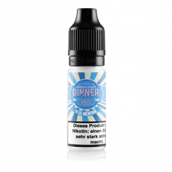 Dinner Lady - Blue Menthol 10ml Nikotinsalz Liquid