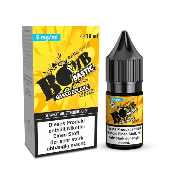 Bang Juice - Baked Deluxe Hybrid-Nikotinsalz 10ml Liquid