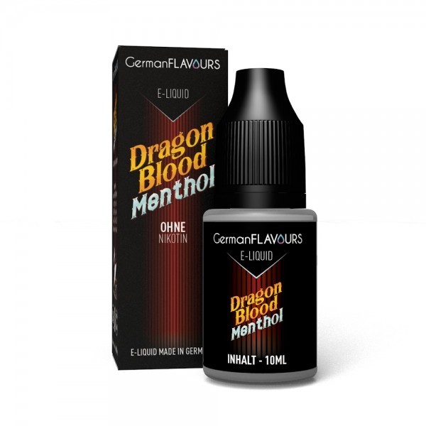 GermanFlavours - Dragon Blood mit Menthol 10ml Liquid