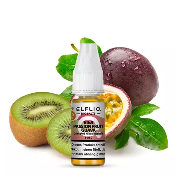 Elfbar - Elfliq Kiwi Passionfruit Guave Nikotinsalzliquid 10ml