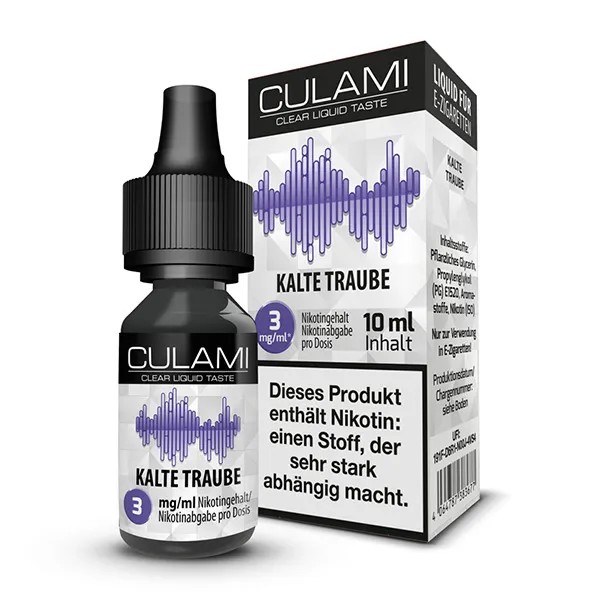 Culami - Kalte Traube V2 10ml Liquid