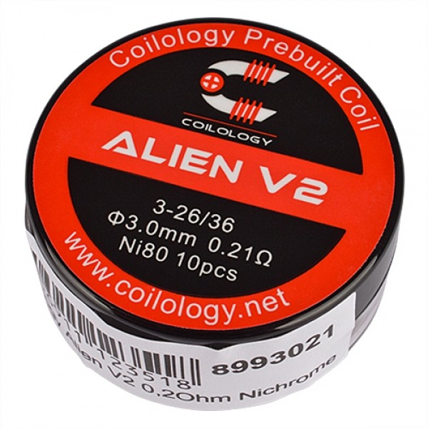Coilology - Alien V2 0,2Ohm Nichrome (10Stk./VE)
