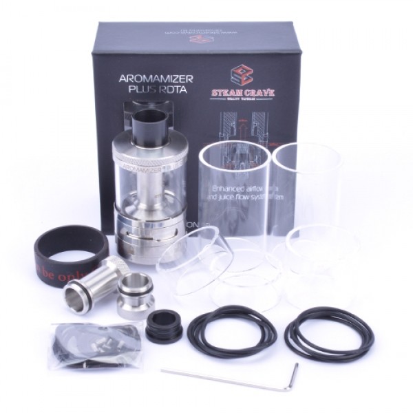 Steamcrave Aromamizer Plus 30mm RDTA 10ml & 5ml & 20ml