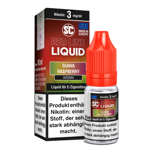 SC - Red Line Nitotin - Guava Raspberry - Nikotin Liquid
