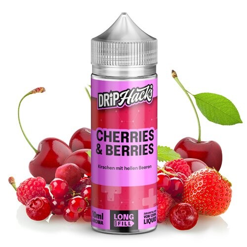 Drip Hacks - Cherries & Berries - 10ml Aroma Longfill