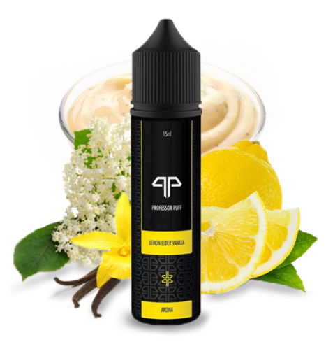 Professor Puff - Lemon Elder Vanilla 15ml Aroma Longfill